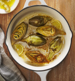 alcachofas al sarten