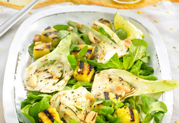 ensalada de hinjo y pina