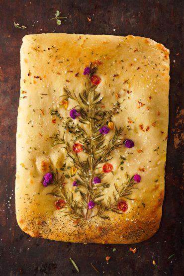 foccacia de navidad