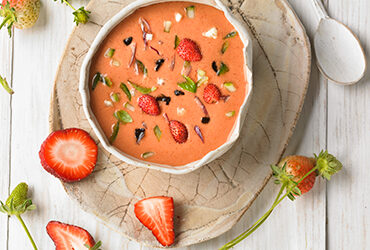 gazpacho de fresa
