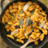 Ñoquis de calabaza y salvia